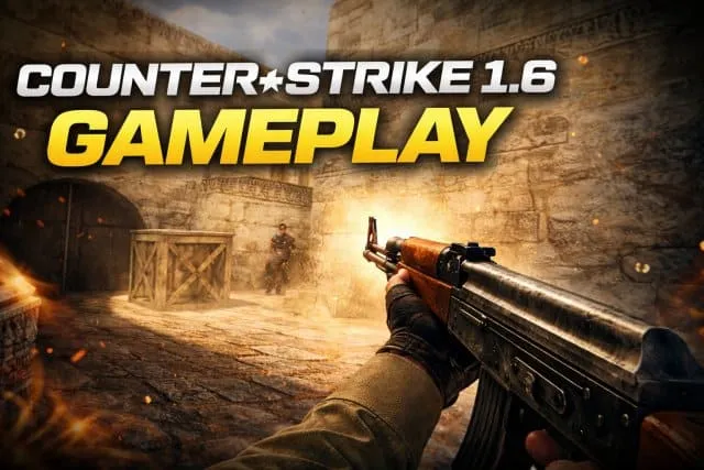 Download Counter-Strike 1.6 gameplay video
